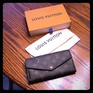 LV Monogram Sarah Wallet